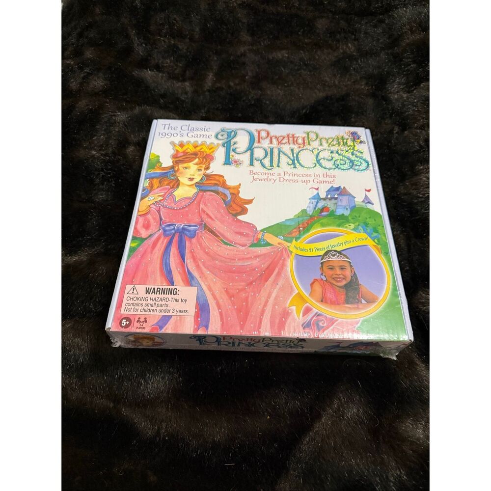 PRETTY PRETTY PRINCESS GAME Jewelry Board Game 1990's Classic NEW FACTORY SEALED